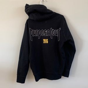Justin Bieber Purpose Tour Barneys NY No Photos Hooded Sweatshirt